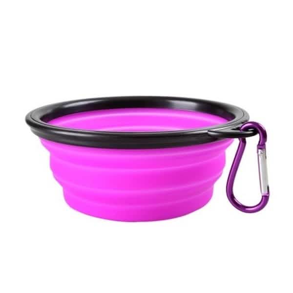2-Pack: Collapsible Food Water Travel Bowl