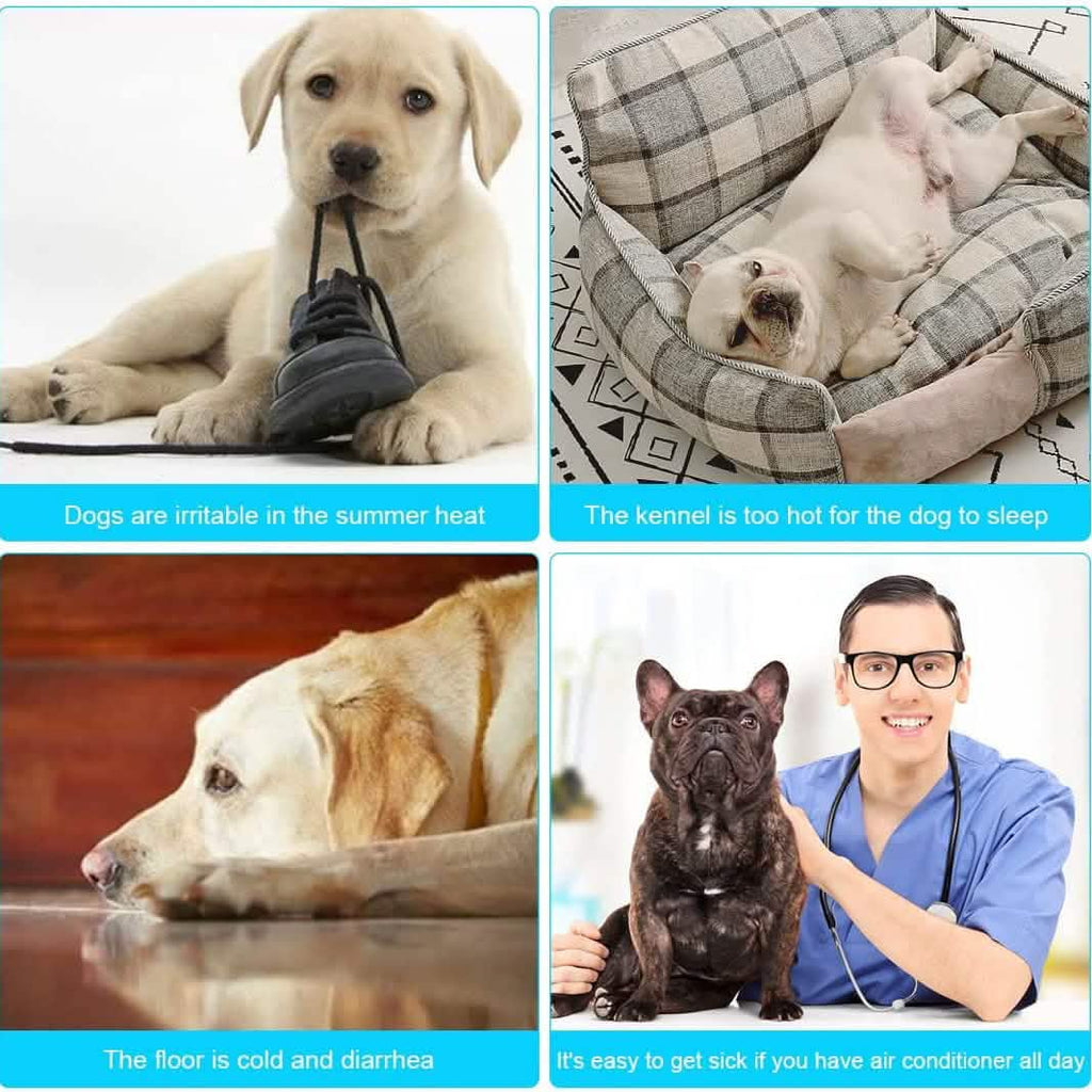 Automatic Cooling Dog Mat Washable Pet Sleeping Blanket Mat