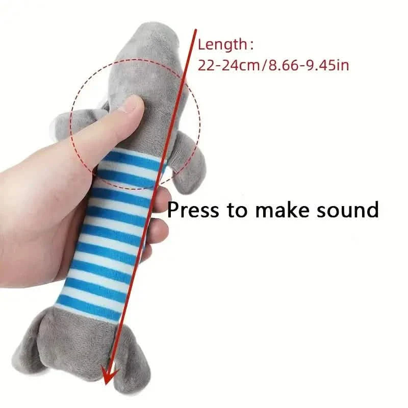 Plush Dog Toys Squeak Chew Sound Toy